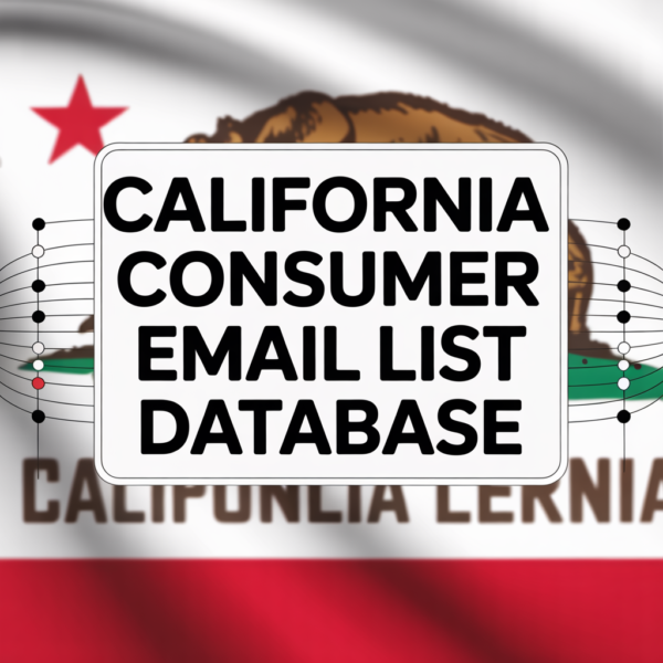 California Consumer Email List Database