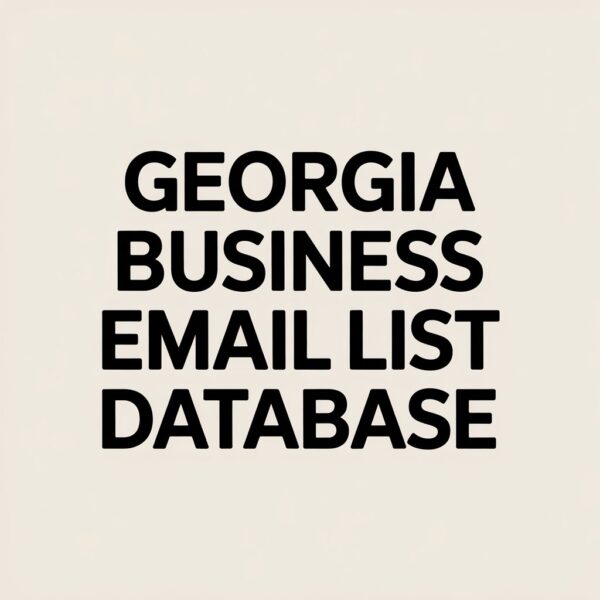 Georgia Business Email List Database