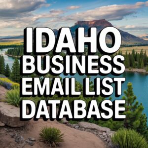 Idaho Business Email List Database