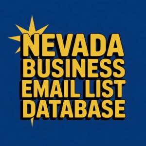 Nevada Business Email List Database