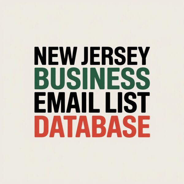 New Jersey Business Email List Database