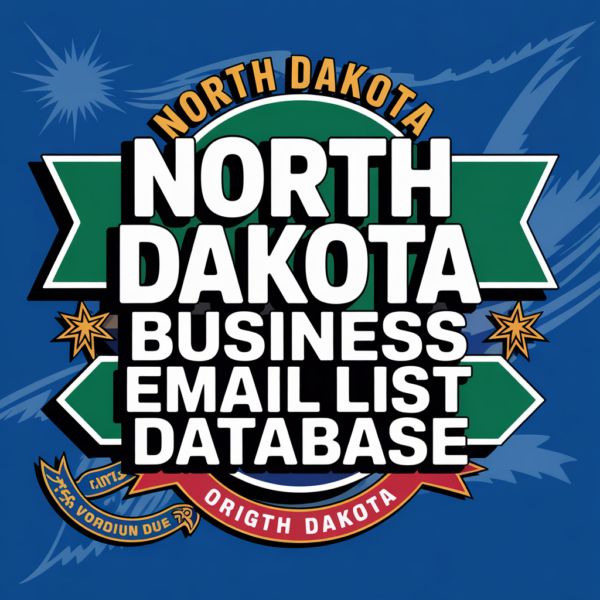 North Dakota Business Email List Database