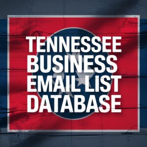 Tennessee Business Email List Database