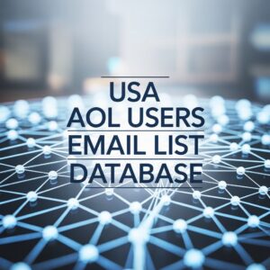 USA AOL Users Email List Database