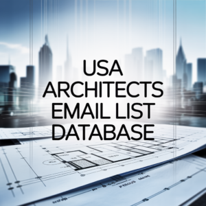 USA Architects Email List Database