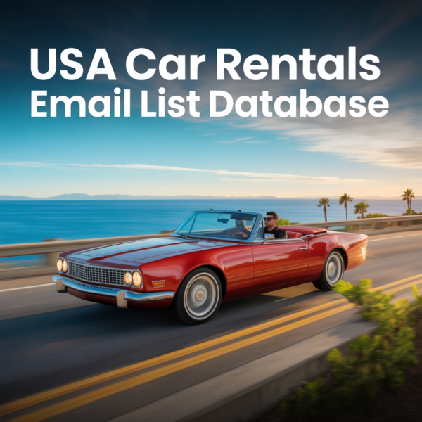 USA Car Rentals Email List Database