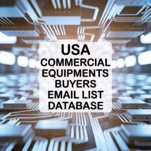 USA Commercial Equipments Buyers Email List Database