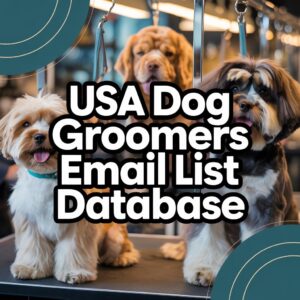 USA Dog Groomers Email List Database