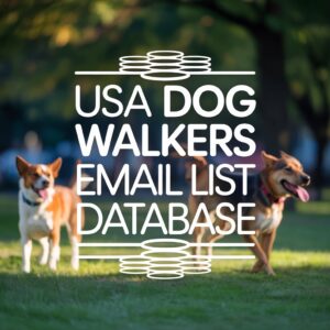 USA Dog Walkers Email List Database
