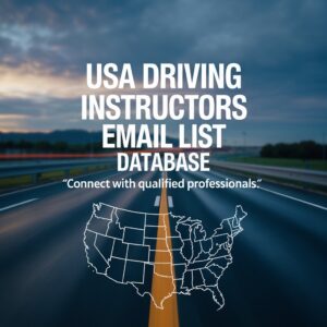 USA Driving Instructors Email List Database
