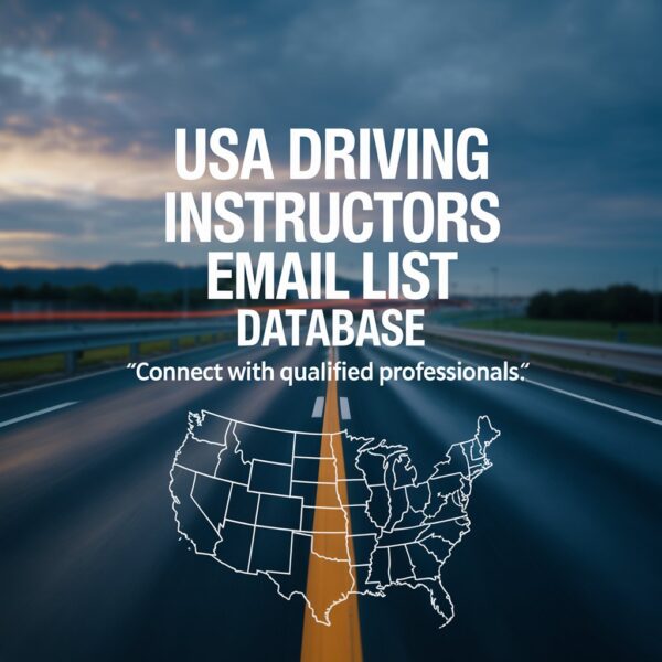 USA Driving Instructors Email List Database