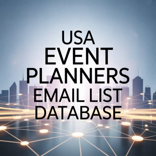 USA Event Planners Email List Database