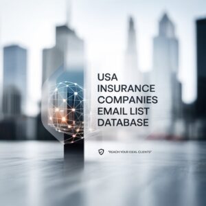 USA Insurance Companies Email List Database
