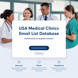 USA Medical Clinics Email List Database