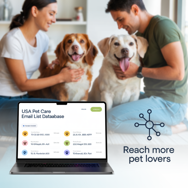 USA Pet Care Email List Database