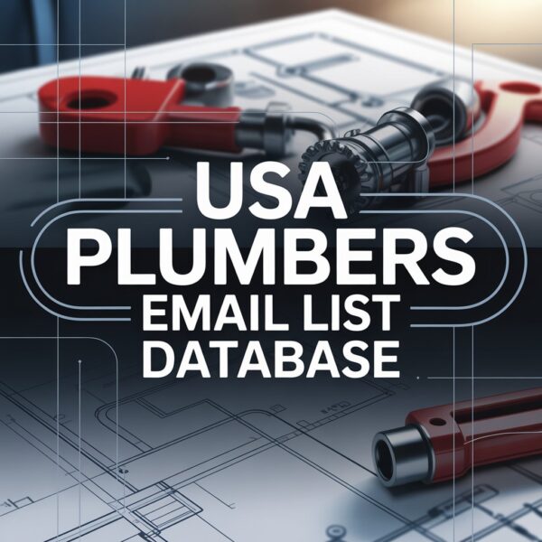 USA Plumbers Email List Database