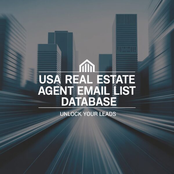 USA Real Estate Agent Email List Database