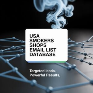 USA Smokers Shops Email List Database