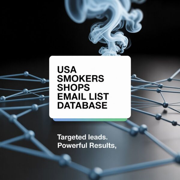USA Smokers Shops Email List Database