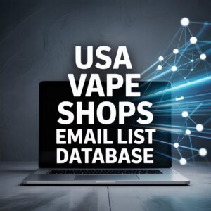 USA Vape Shops Email List Database