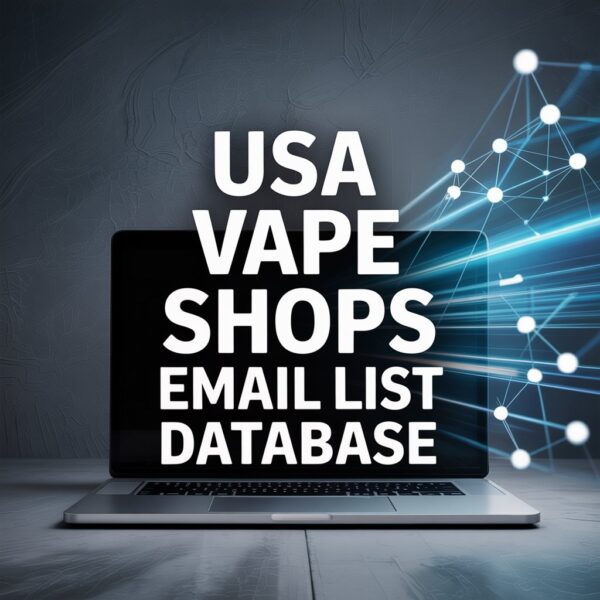 USA Vape Shops Email List Database