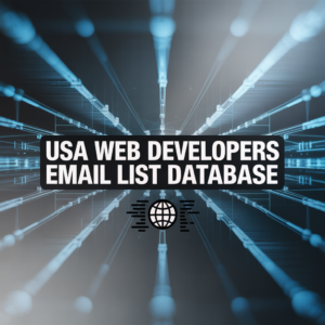 USA Web Developers Email List Database