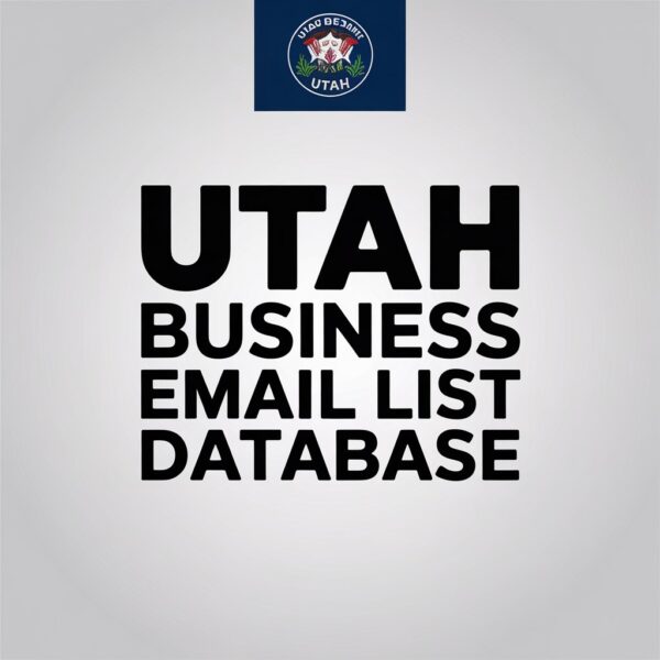 Utah Business Email List Database