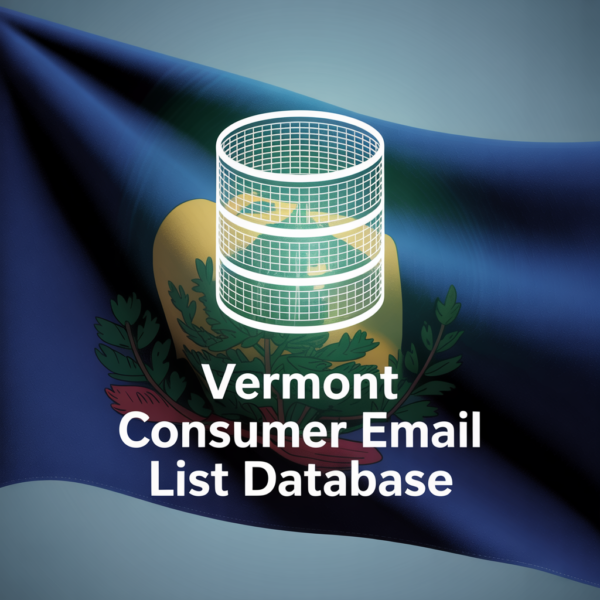 Vermont Consumer Email List Database