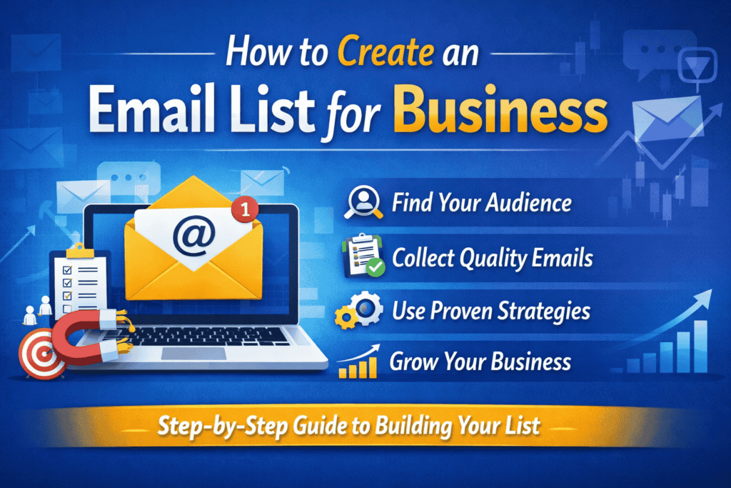 How to Create an Email List for Business
